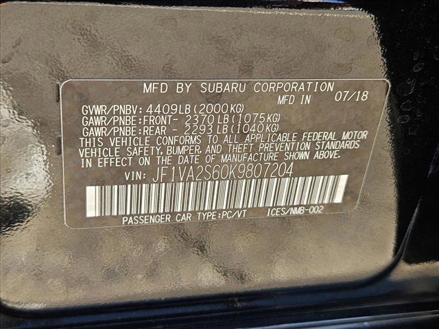 Used 2019 Subaru WRX STI image 23