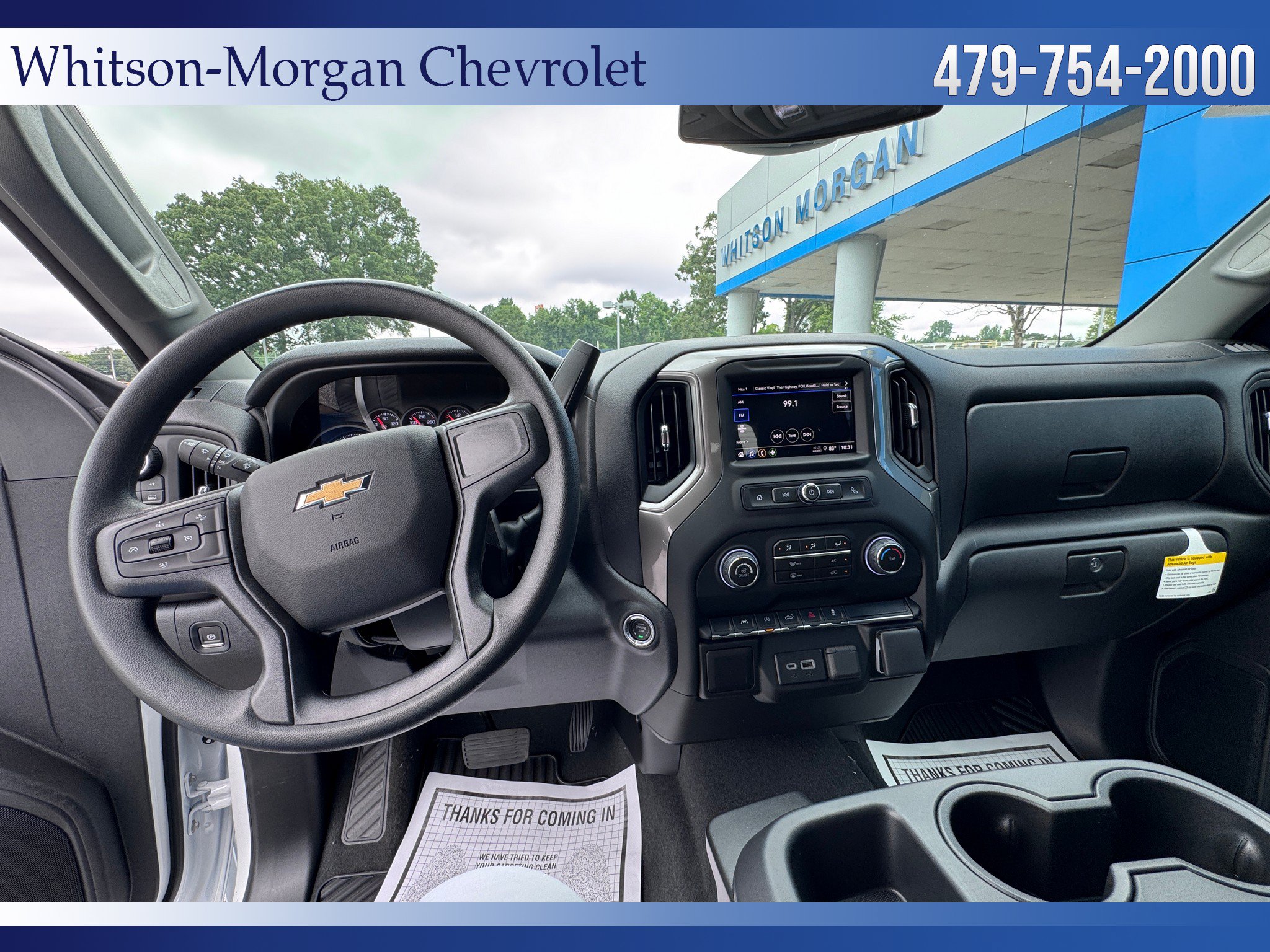 New 2026 Chevrolet Silverado 1500 Custom w/ Turbomax Blackout Package AWD/4WD image 10