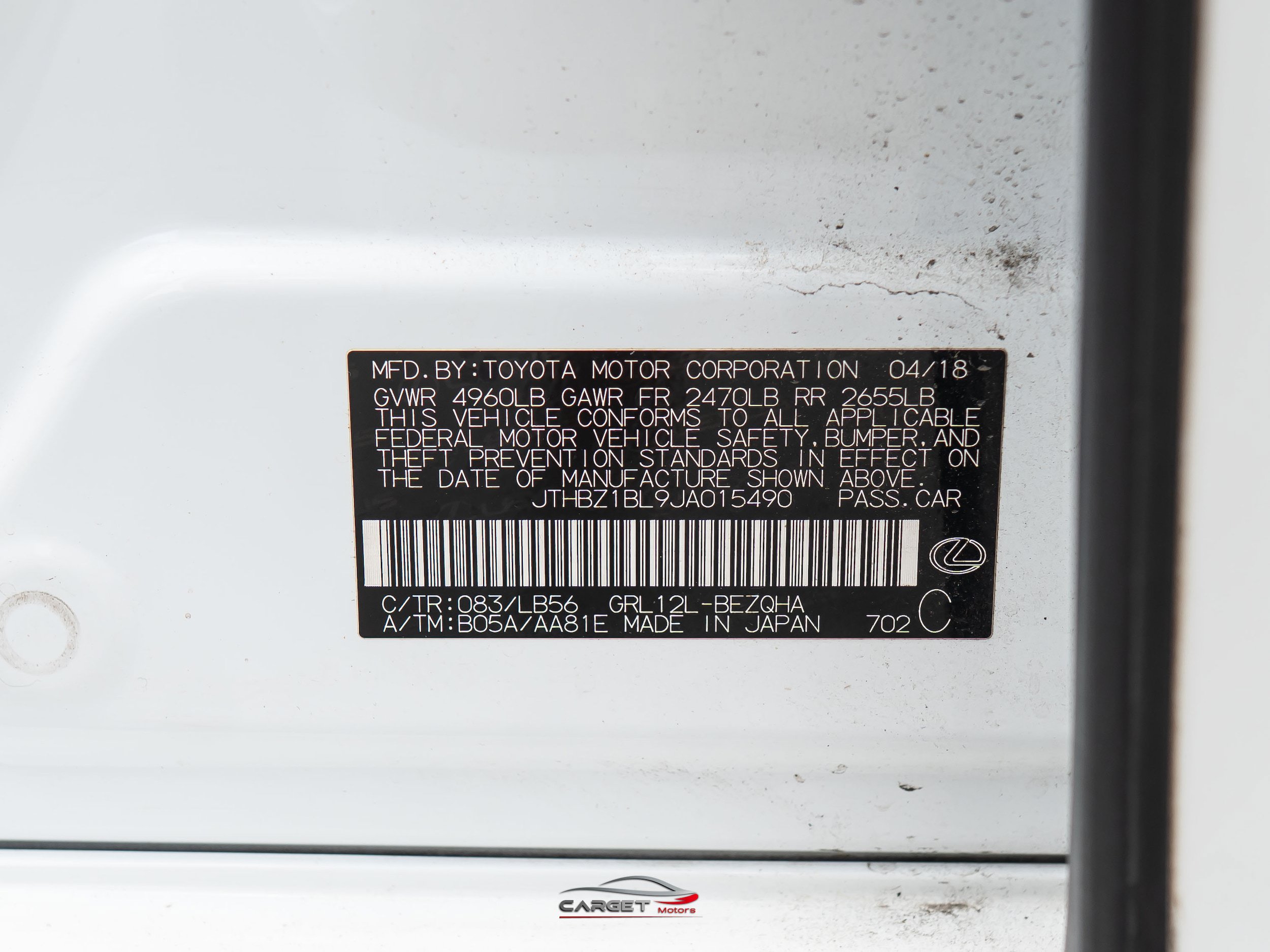 Used 2018 Lexus GS 350 F Sport RWD image 52