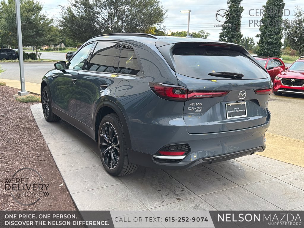 Certified 2025 MAZDA CX-70 Plug-In Hybrid w/ Premium Plus AWD/4WD image 6
