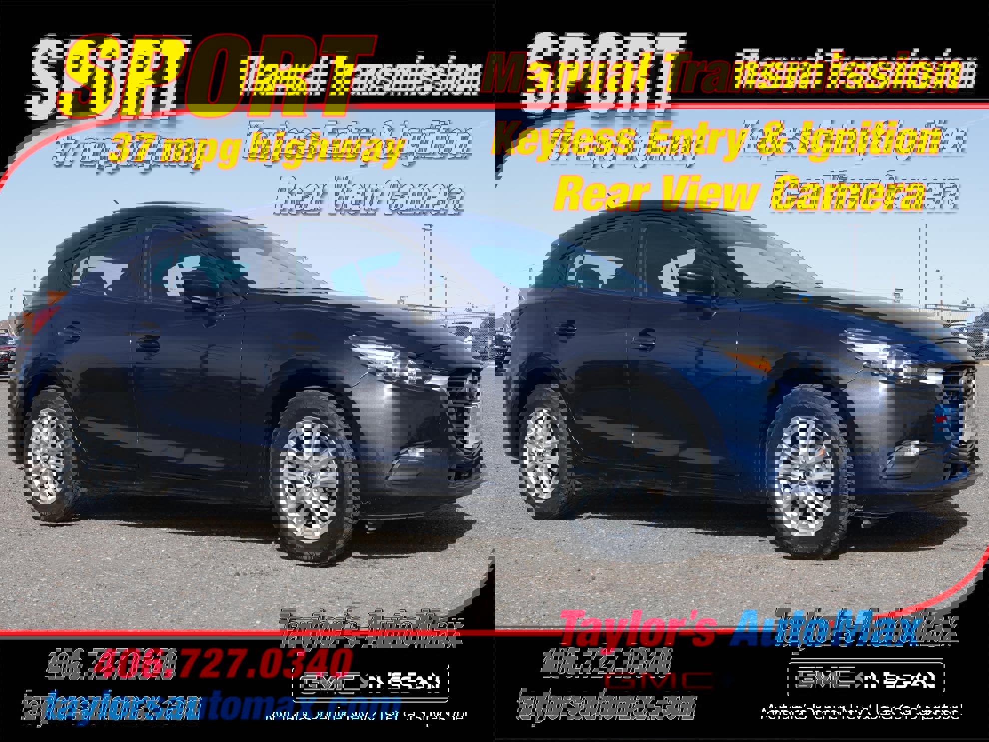 Used 2017 MAZDA MAZDA3 Sport