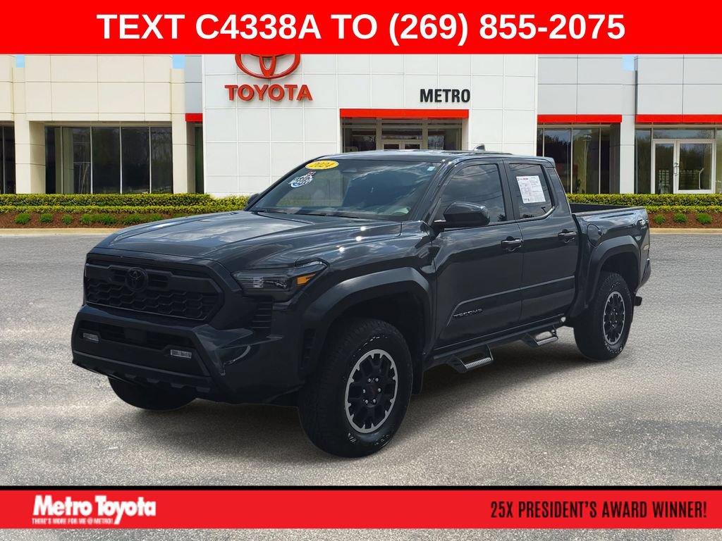 Used 2024 Toyota Tacoma TRD Off-Road AWD/4WD video 1