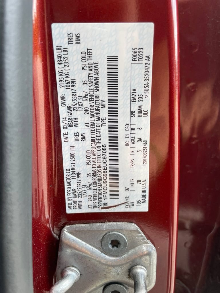 Used 2014 Ford Escape SE w/ Equipment Group 201A AWD/4WD image 14