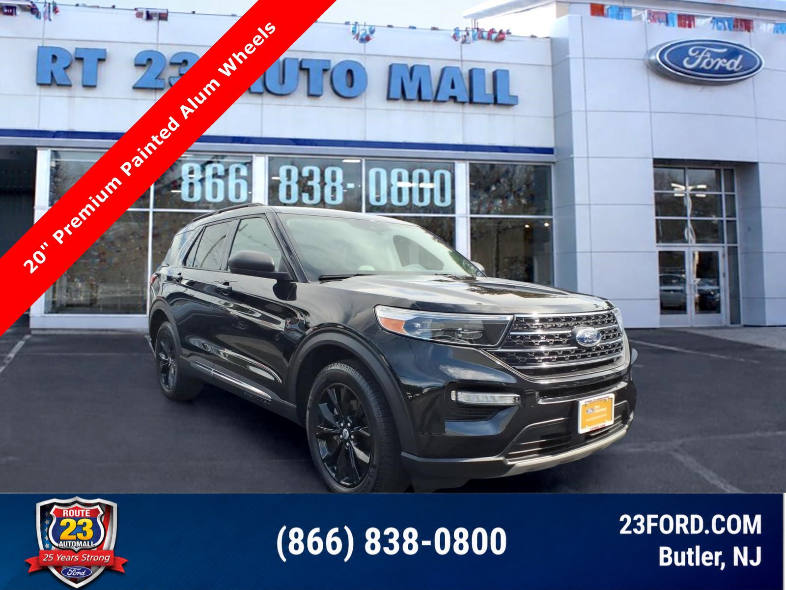 Certified 2023 Ford Explorer XLT w/ Equipment Group 202A