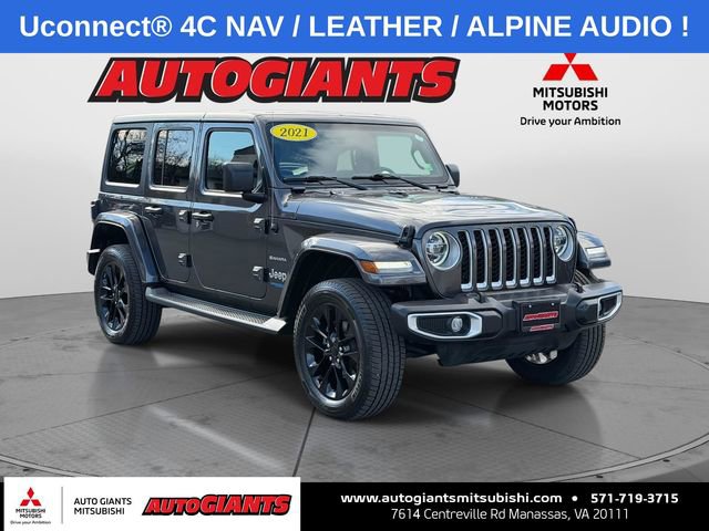 Used 2021 Jeep Wrangler Unlimited Sahara w/ Cold Weather Group