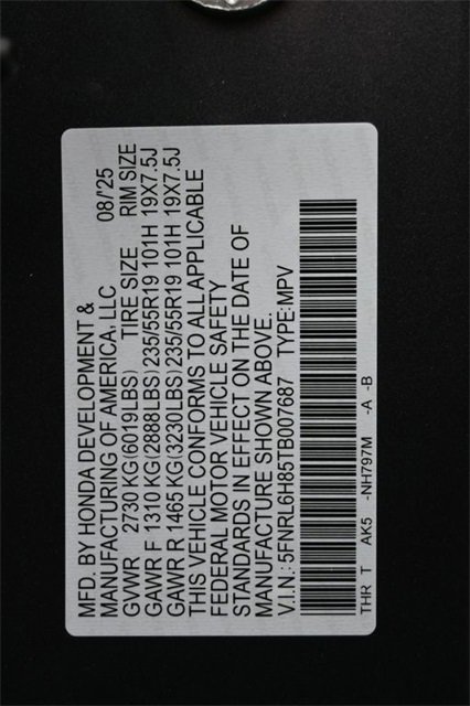 Used 2026 Honda Odyssey Touring image 50