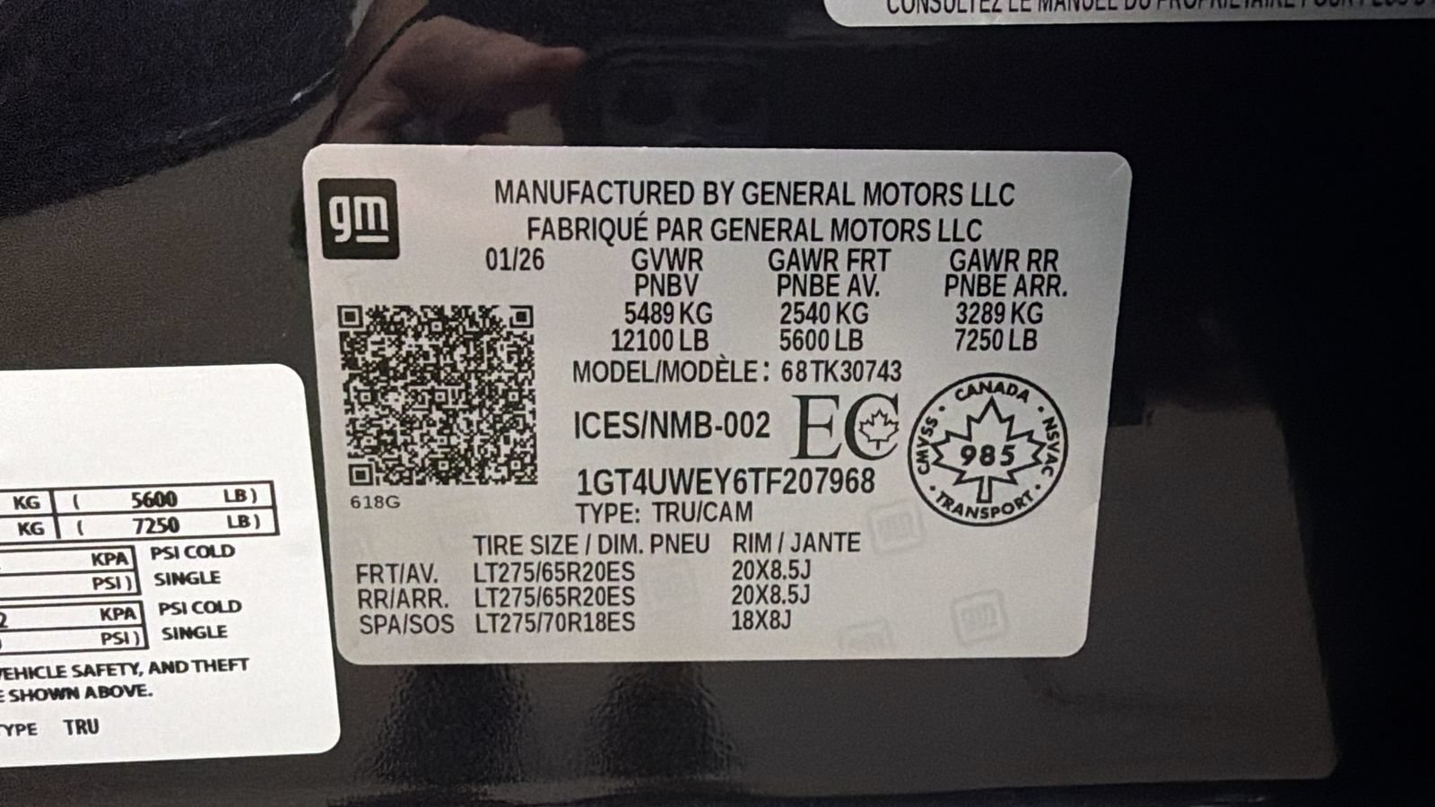 Used 2026 GMC Sierra 3500 Denali w/ Denali Reserve Package AWD/4WD image 45