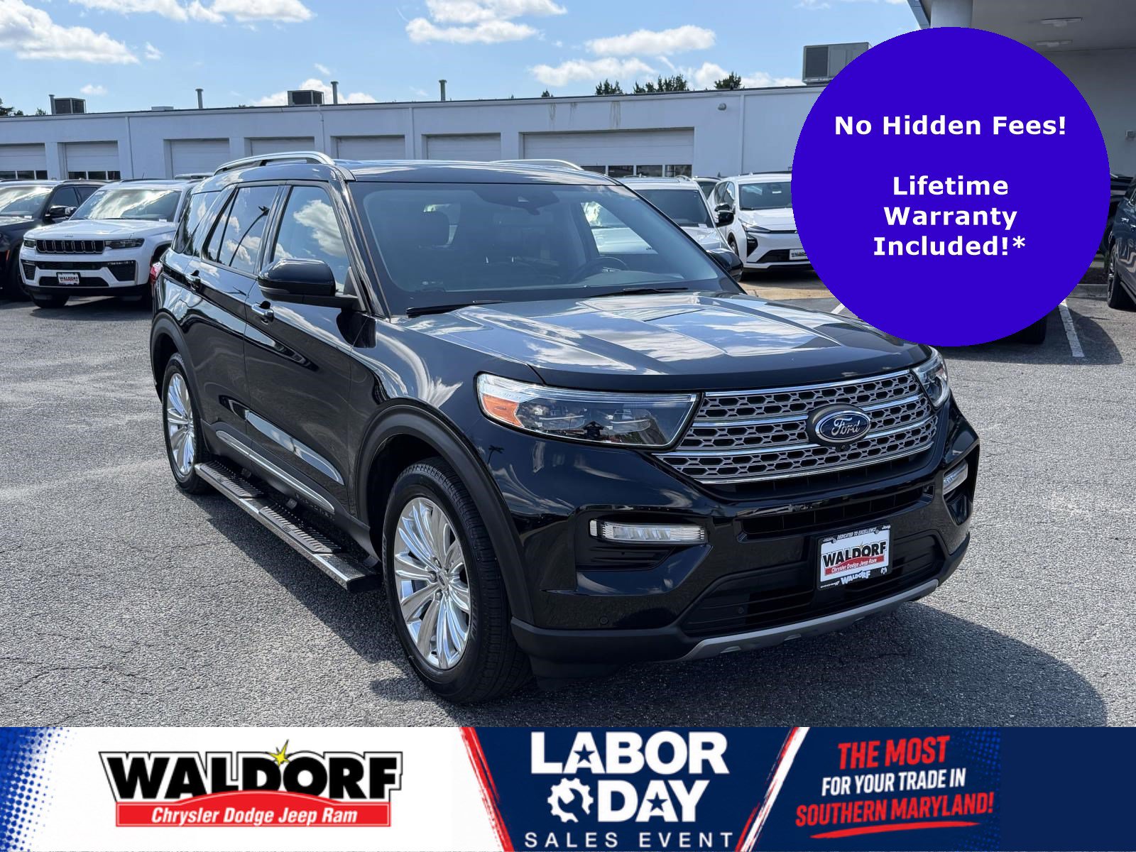 Used 2022 Ford Explorer Limited w/ Equipment Group 301A