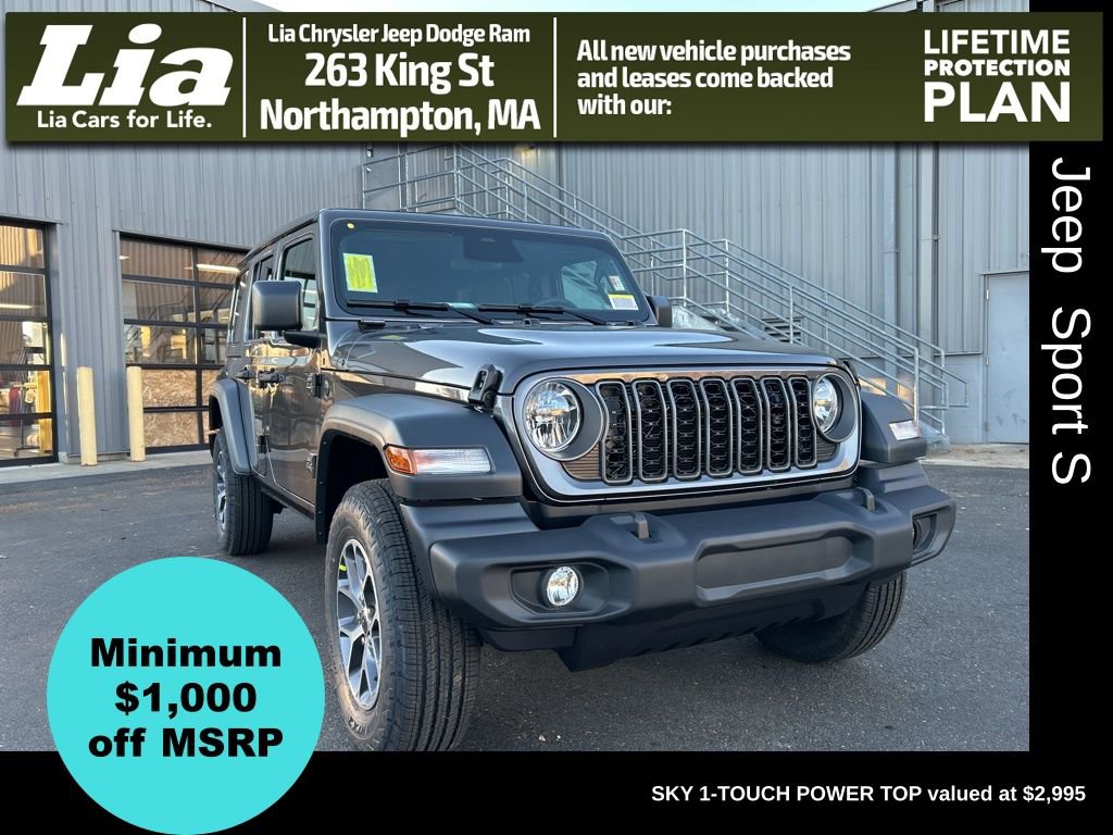 New 2026 Jeep Wrangler Sport S image 1