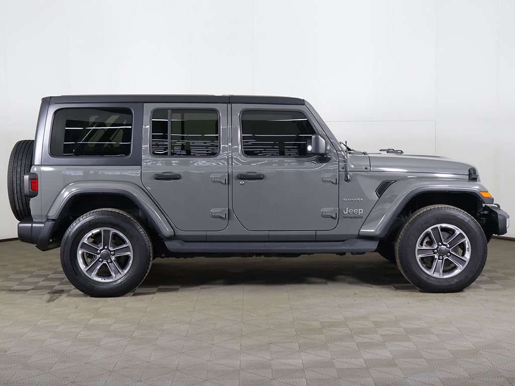 Used 2021 Jeep Wrangler Unlimited Sahara w/ Uconnect 4C Nav & Sound Group AWD/4WD image 15