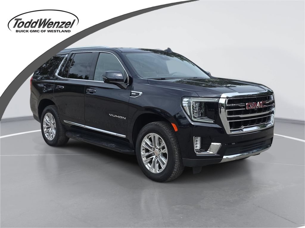 Certified 2023 GMC Yukon SLT w/ SLT Premium Package AWD/4WD image 1