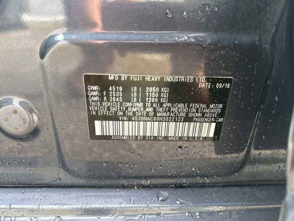 Used 2017 Subaru Legacy 2.5i Premium image 31