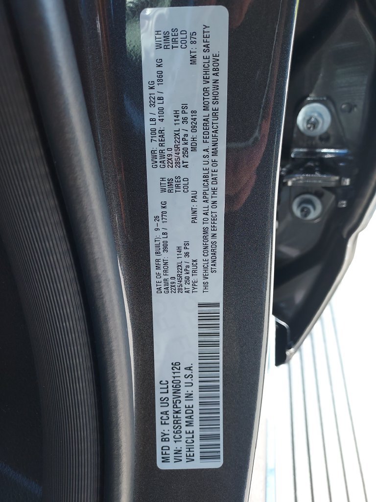 New 2027 RAM 1500 Tungsten AWD/4WD image 25