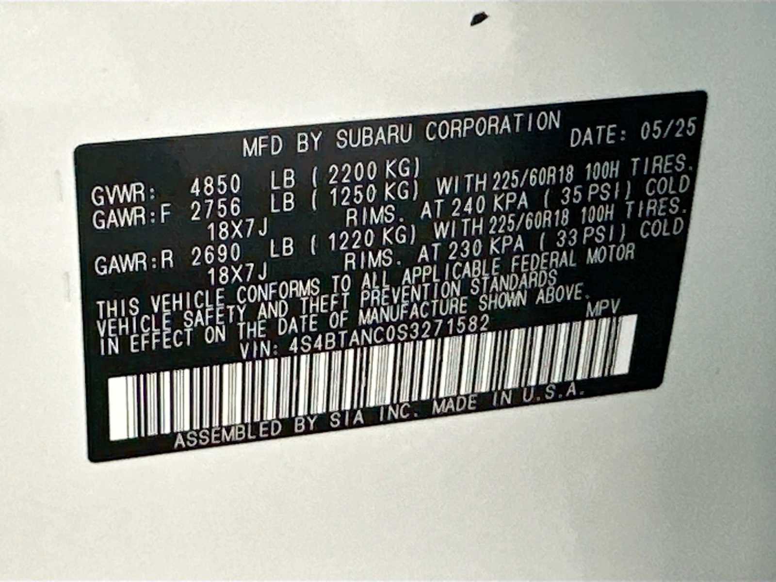 Certified 2025 Subaru Outback Limited w/ Popular Package #2 image 31