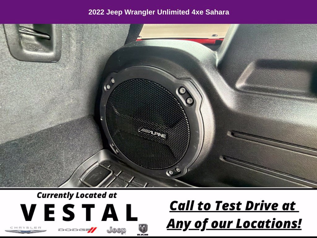 Used 2022 Jeep Wrangler Unlimited Sahara AWD/4WD image 24