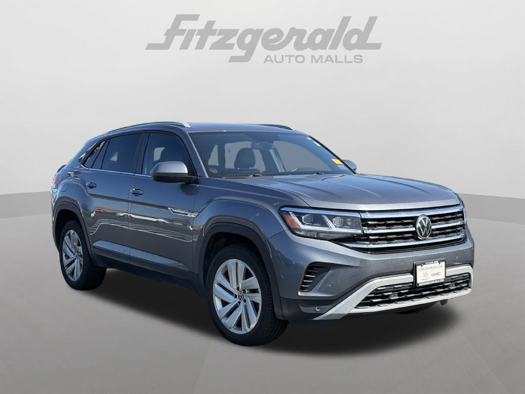 Used 2021 Volkswagen Atlas Cross Sport SE w/ Panoramic Sunroof Package