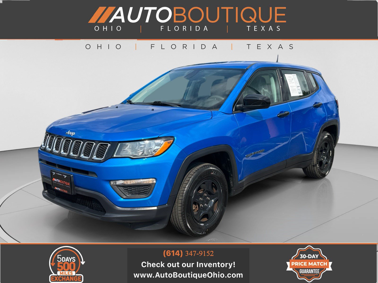 Used 2018 Jeep Compass Sport FWD image 1