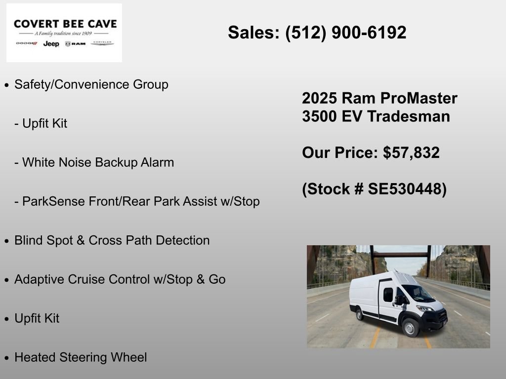 New 2025 RAM ProMaster 3500 FWD image 12