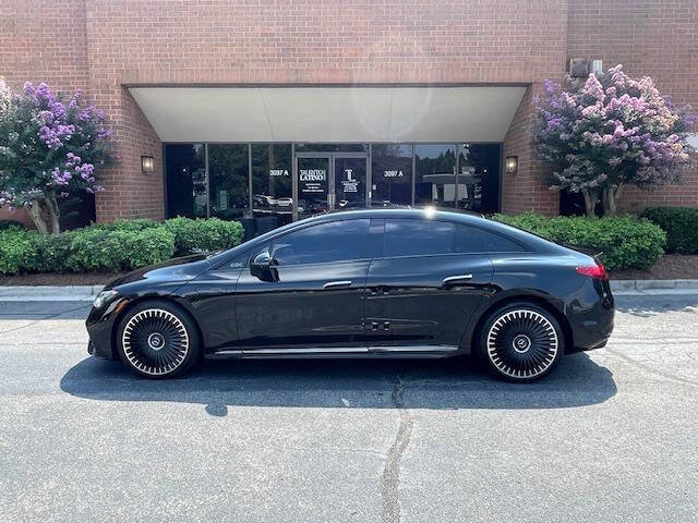 Used 2023 Mercedes-Benz EQE AMG 4MATIC Sedan w/ Pinnacle Trim Package image 1