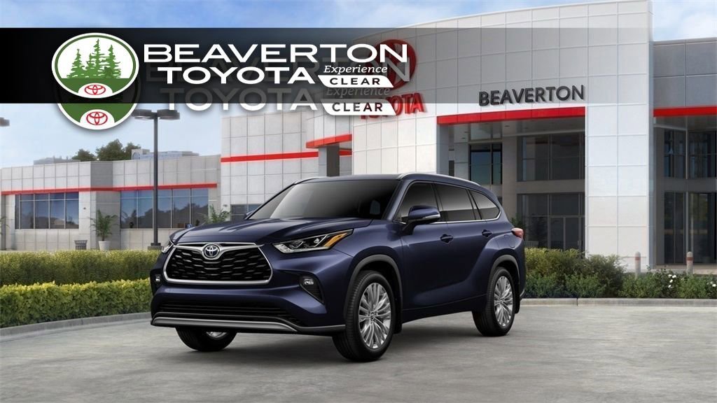 New 2025 Toyota Highlander Platinum