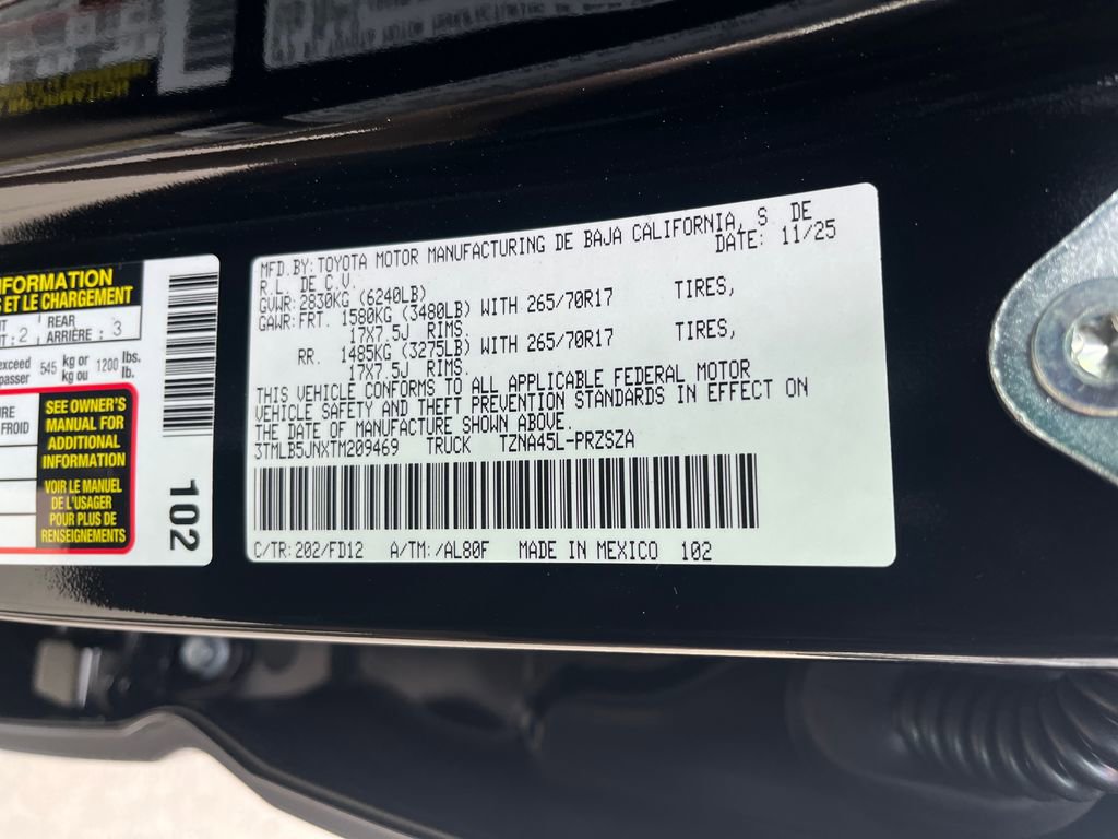 New 2026 Toyota Tacoma TRD Off-Road image 28