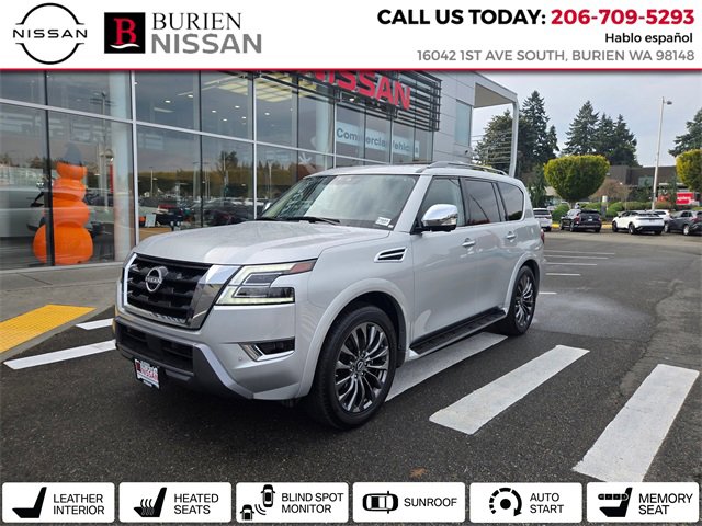 Used 2023 Nissan Armada Platinum w/ Captain's Chairs Package image 1