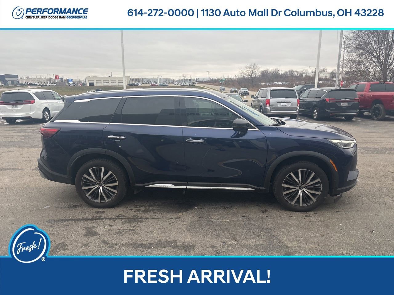 Used 2022 INFINITI QX60 Sensory image 3