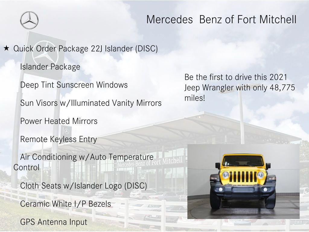 Used 2021 Jeep Wrangler Sport image 8