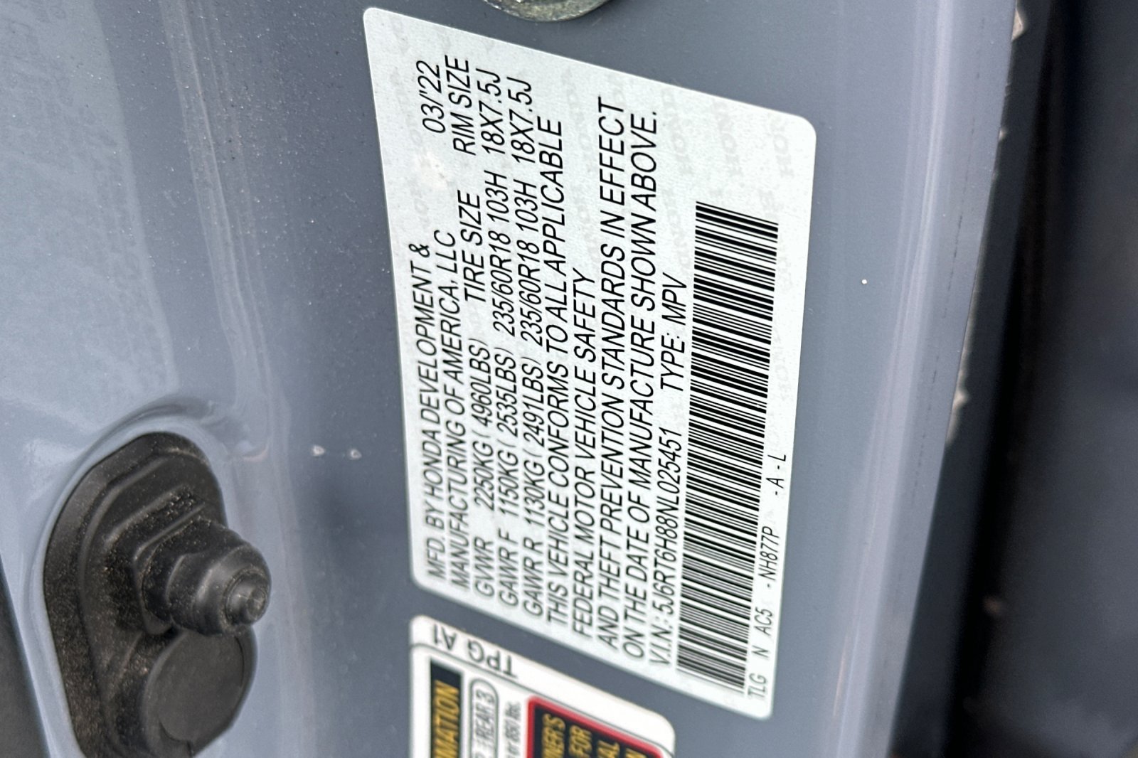 Used 2022 Honda CR-V EX-L image 53