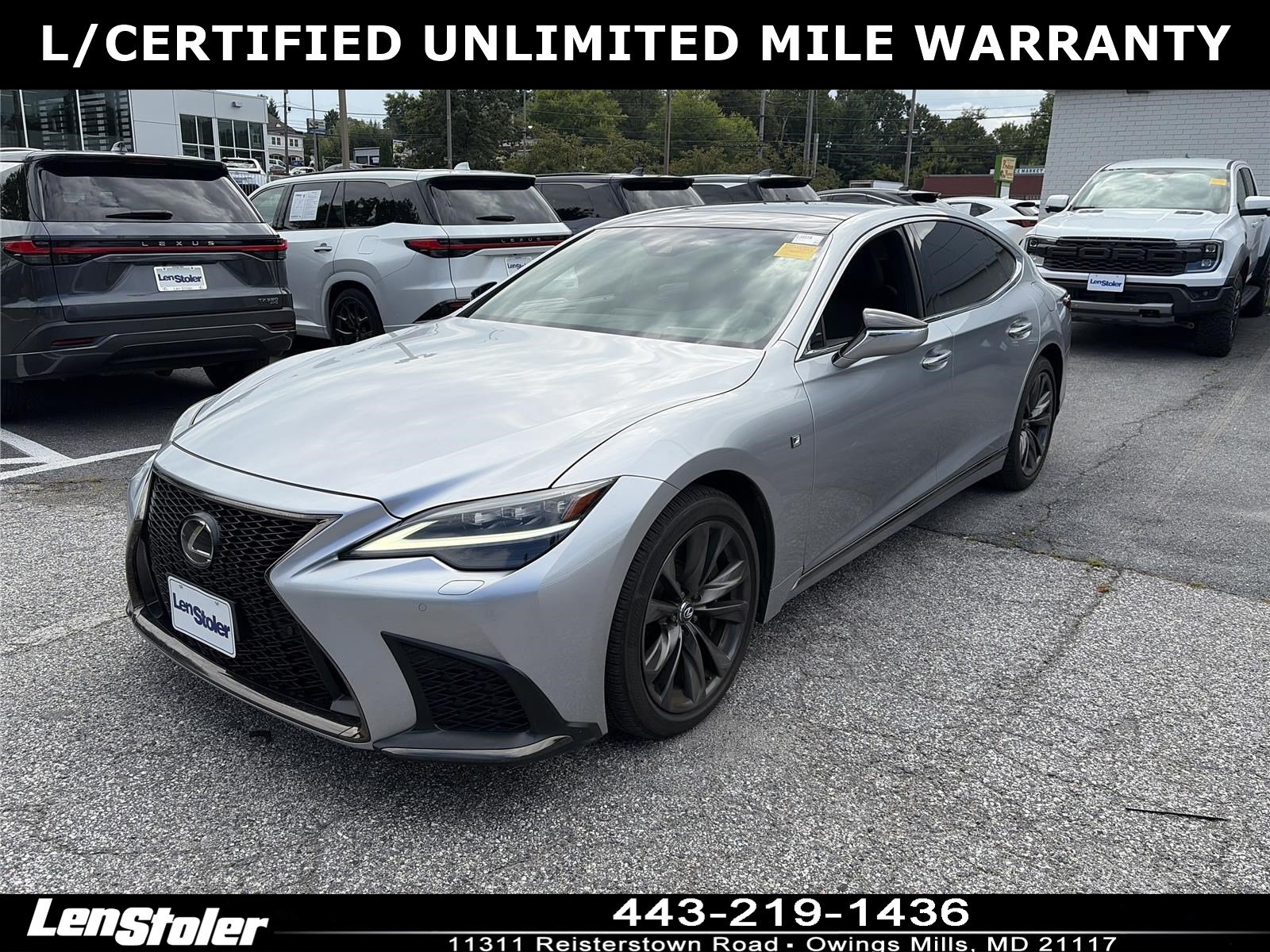 Certified 2023 Lexus LS 500 F Sport w/ Accessory Package (Z2)