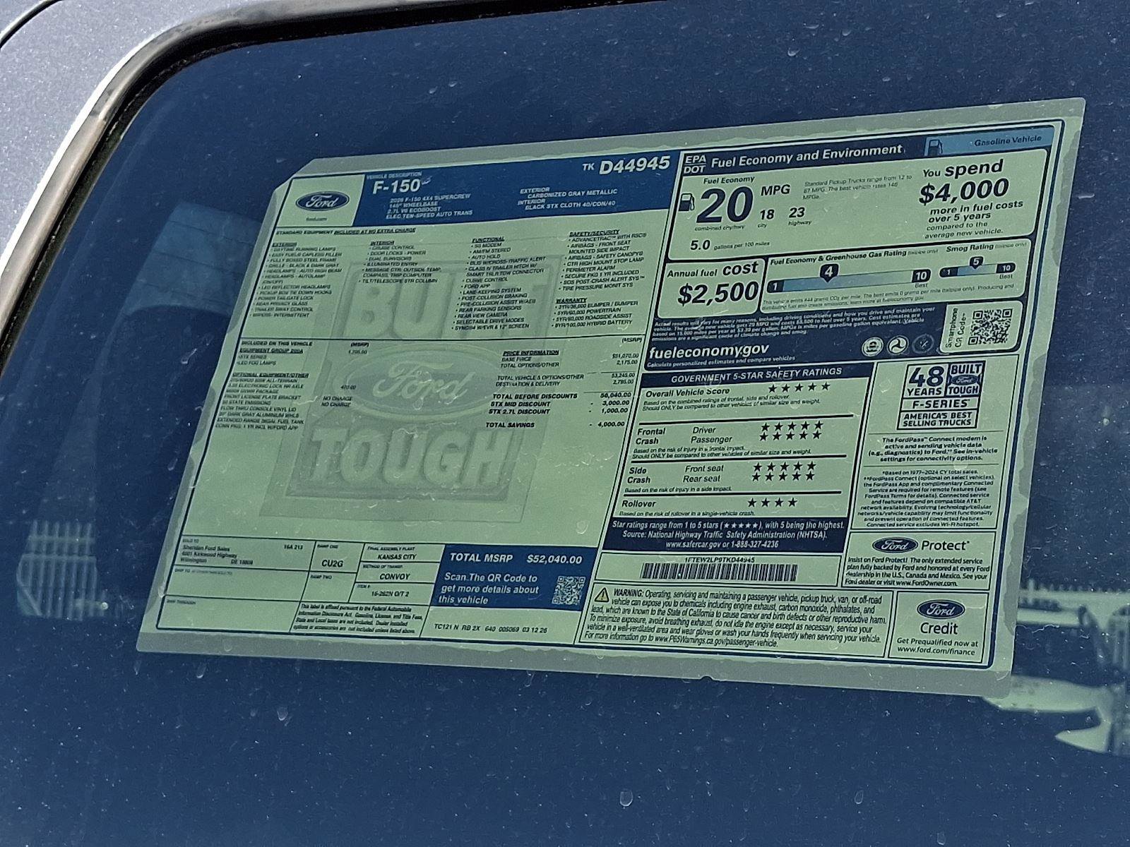 New 2026 Ford F150 STX image 20