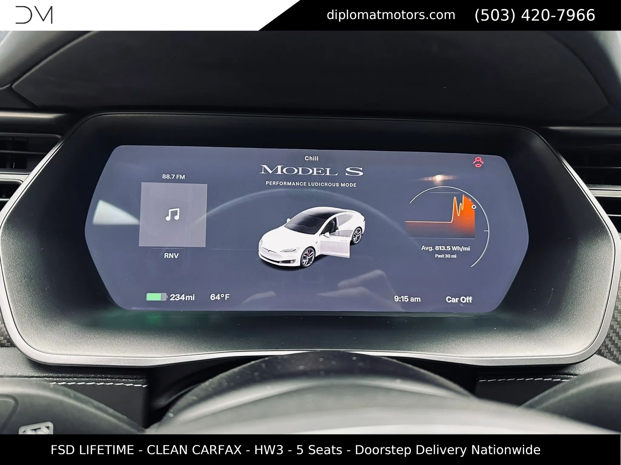 Used 2019 Tesla Model S Performance AWD/4WD image 32