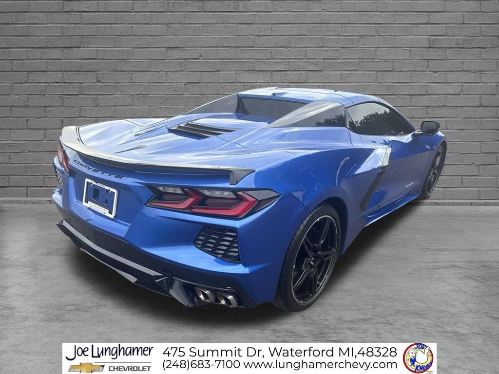 Certified 2022 Chevrolet Corvette Stingray Preferred Conv RWD image 3