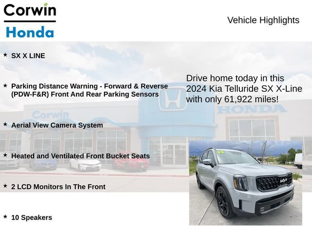 Used 2024 Kia Telluride SX X-Line AWD/4WD image 7