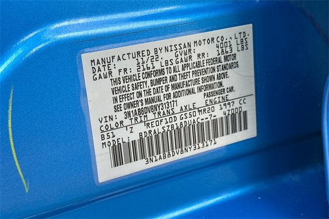 Used 2022 Nissan Sentra SR w/ Trunk Package image 30