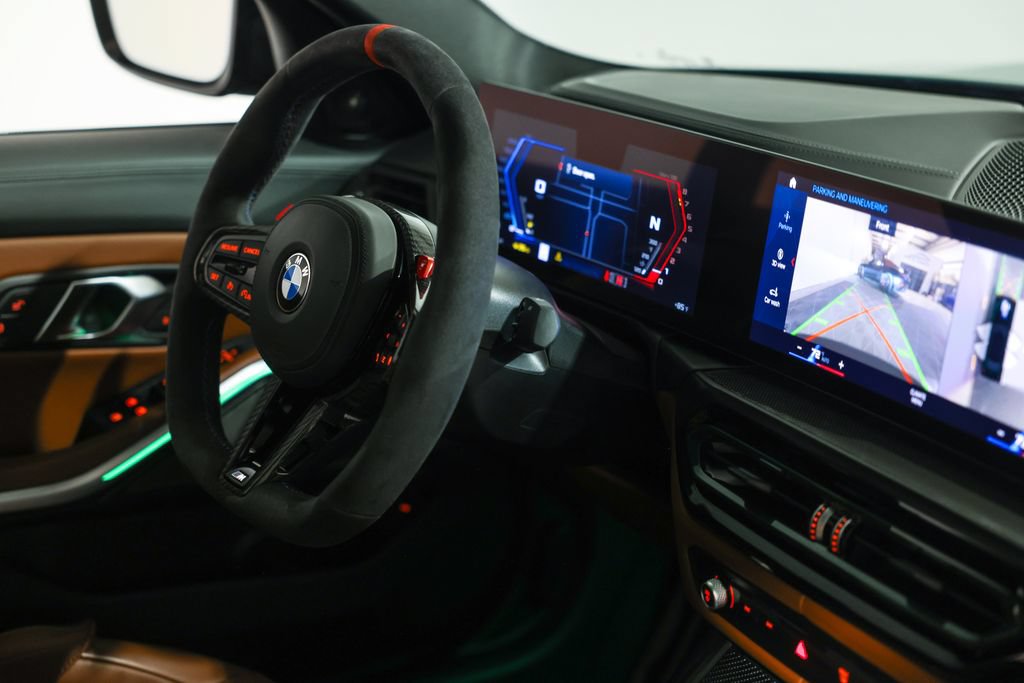 Used 2024 BMW M3 w/ Parking Assistance Package RWD image 34
