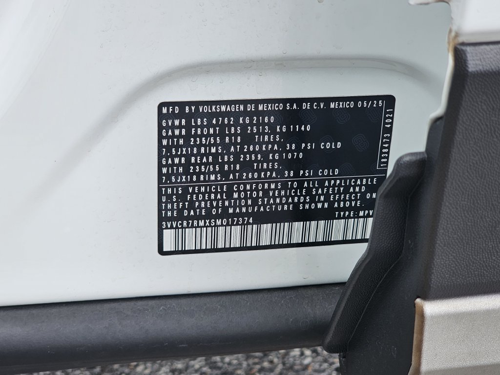 Used 2025 Volkswagen Tiguan S FWD image 29