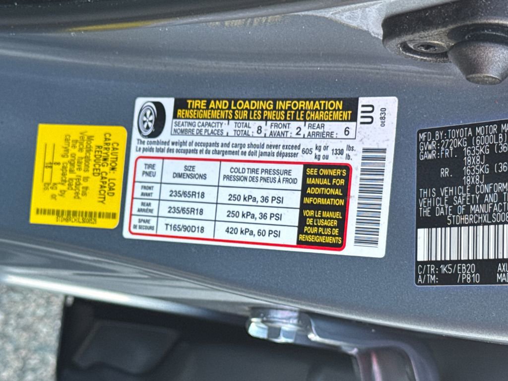 Used 2020 Toyota Highlander XLE AWD/4WD image 52