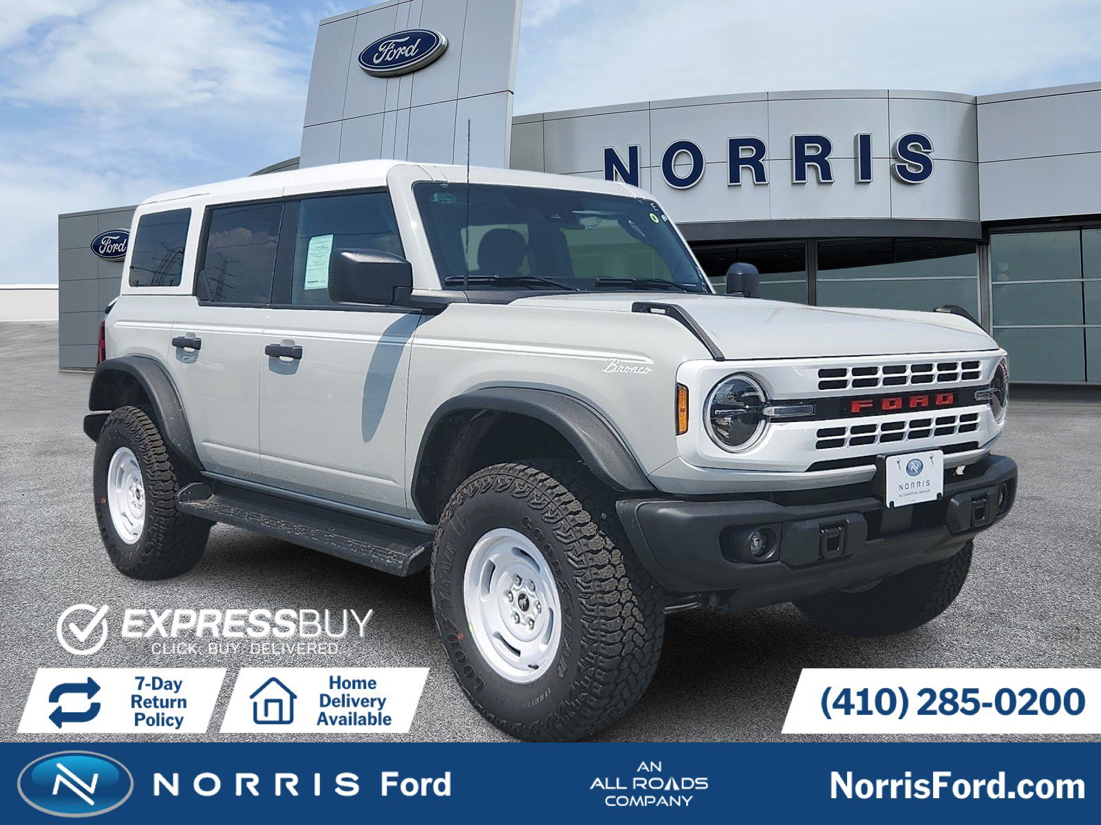New 2026 Ford Bronco Heritage Edition AWD/4WD image 1