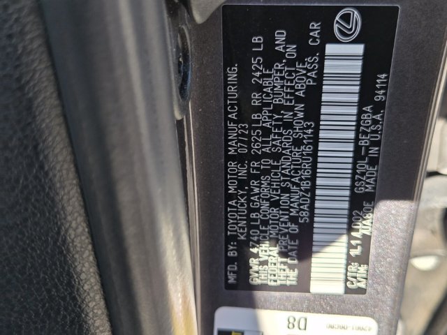 Used 2024 Lexus ES 350 w/ Premium Package FWD image 20