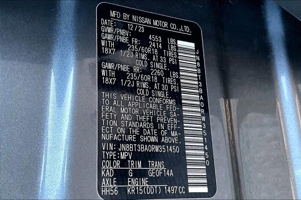 Used 2024 Nissan Rogue SV image 47