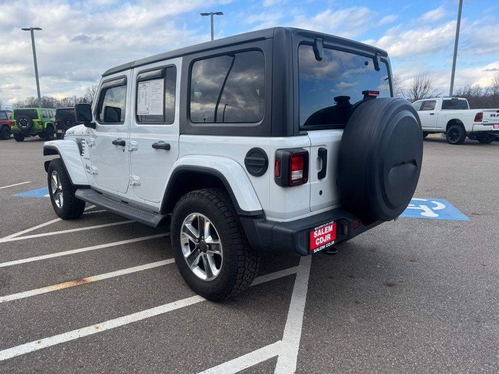 Used 2019 Jeep Wrangler Unlimited Sahara image 5