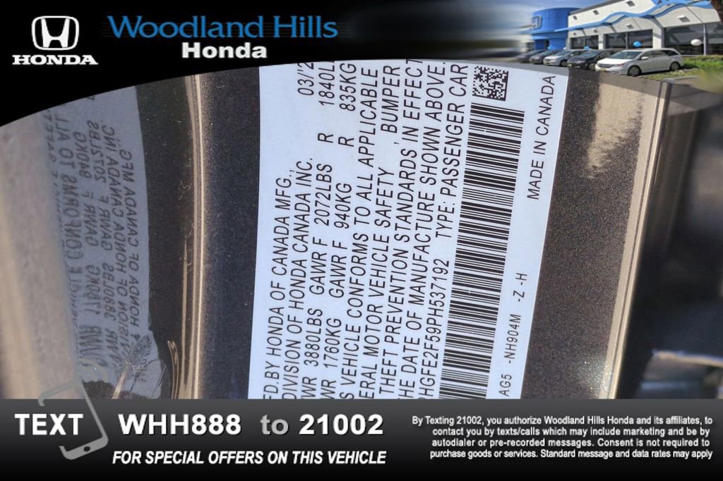 Used 2023 Honda Civic Sport image 26