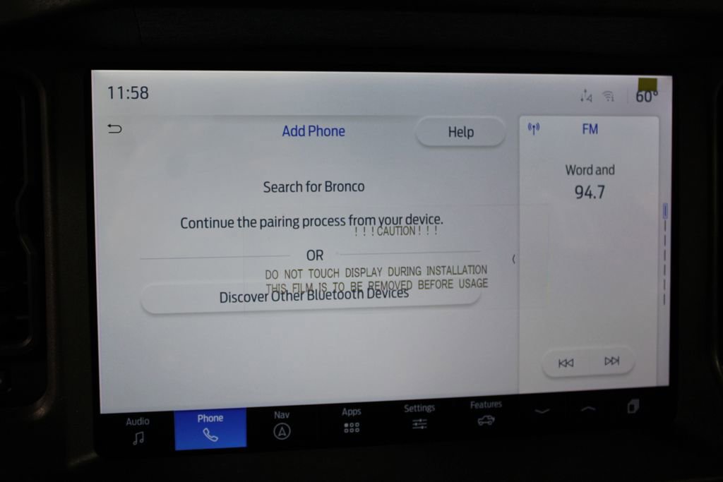 New 2025 Ford Bronco Badlands w/ Matte Film Protection Package image 45