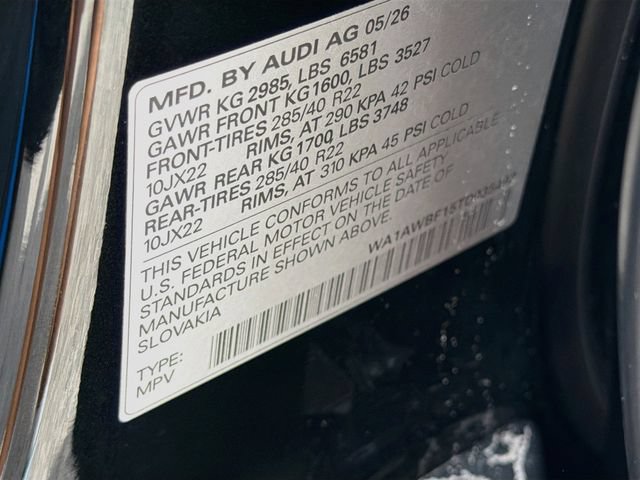 New 2026 Audi SQ8 Premium Plus AWD/4WD image 41