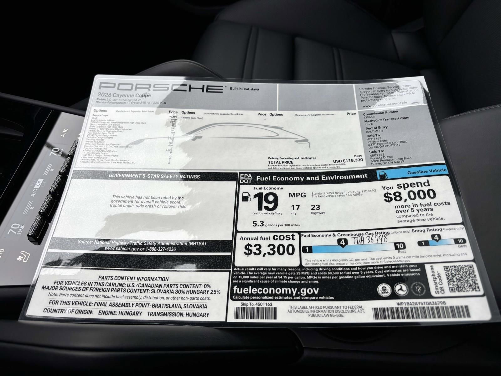 New 2026 Porsche Cayenne Coupe image 42