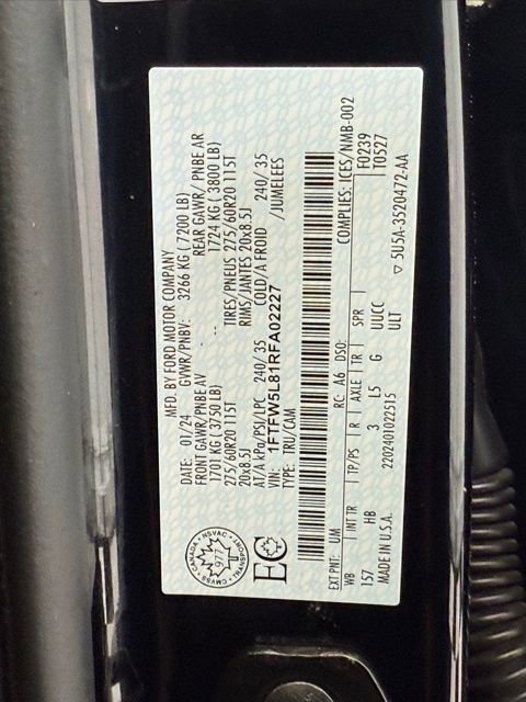 Used 2024 Ford F150 Lariat w/ Tow/Haul Package image 46