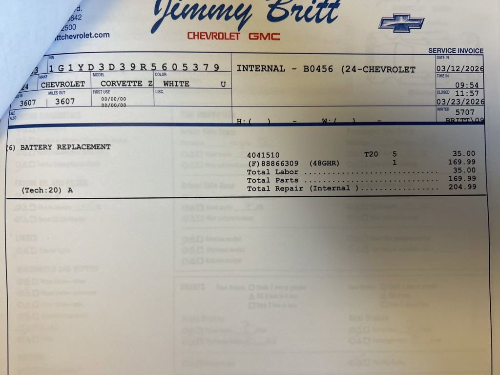 Used 2024 Chevrolet Corvette Z06 RWD image 19