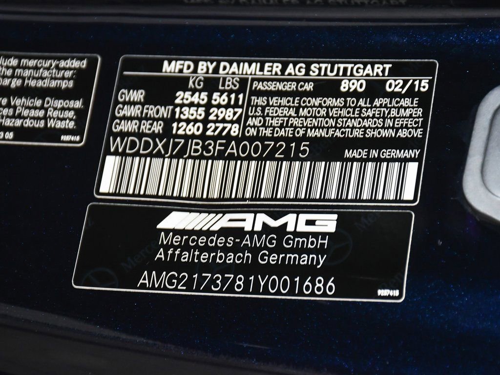 Used 2015 Mercedes-Benz S 63 AMG 4MATIC Coupe image 17