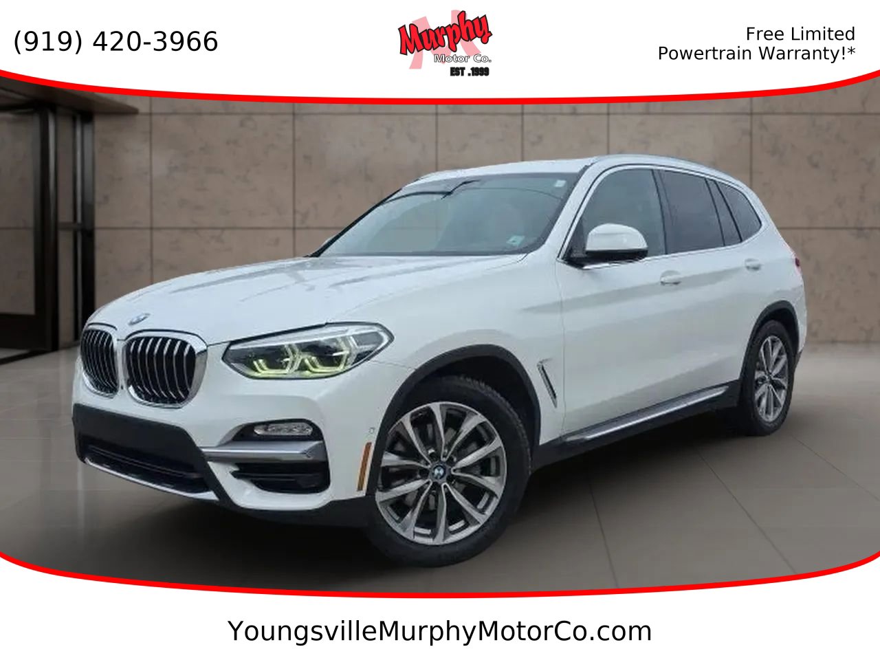 Used 2019 BMW X3 xDrive30i w/ Executive Package